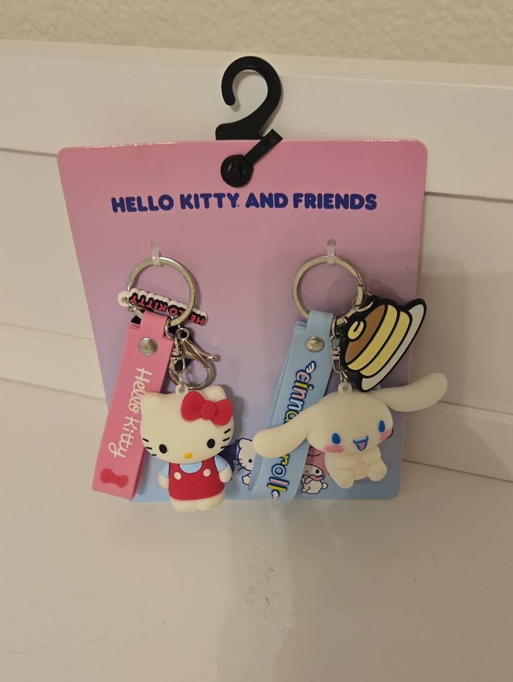 Hello kitty  And friends keychains Set of 2 Nwt